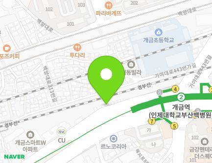 427 Gaya-daero, Busanjin-gu, Busan, Republic of Korea Map