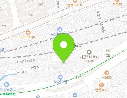 278-1 Jugam-ro, Busanjin-gu, Busan, Republic of Korea Map