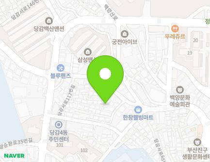 7 Danggamseo-ro 109beon-gil, Busanjin-gu, Busan, Republic of Korea Map
