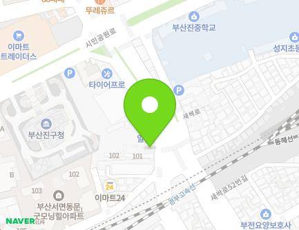 59 Saessak-ro, Busanjin-gu, Busan, Republic of Korea Map