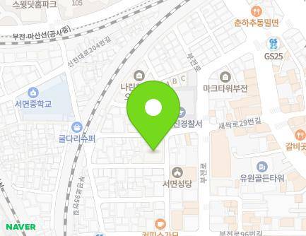 15 Bujeon-ro 111beon-gil, Busanjin-gu, Busan, Republic of Korea Map
