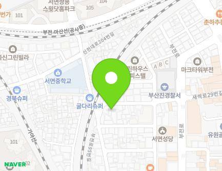 27 Bujeon-ro 111beon-gil, Busanjin-gu, Busan, Republic of Korea Map