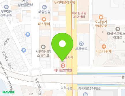 653 Jungang-daero, Busanjin-gu, Busan, Republic of Korea Map
