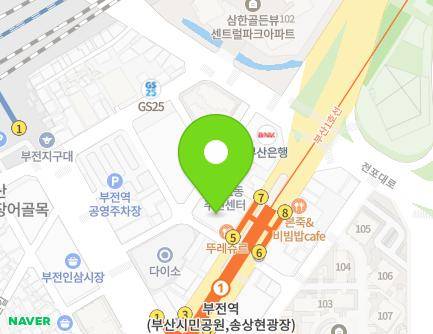 797 Jungang-daero, Busanjin-gu, Busan, Republic of Korea Map
