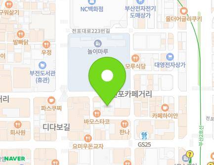 33 Jeonpo-daero 209beon-gil, Busanjin-gu, Busan, Republic of Korea Map