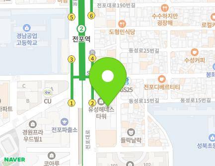 168 Jeonpo-daero, Busanjin-gu, Busan, Republic of Korea Map