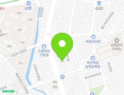 18-1 Sirang-ro 21beonga-gil, Buk-gu, Busan, Republic of Korea Map