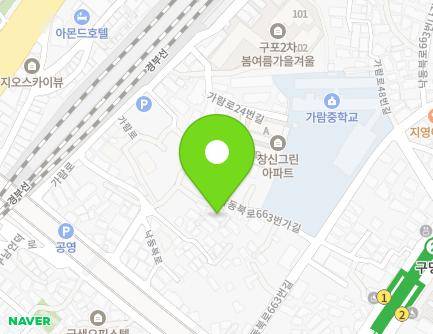 22-22 Nakdongbuk-ro 647beon-gil, Buk-gu, Busan, Republic of Korea Map