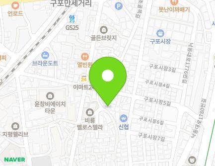 54 Sijanggat-gil, Buk-gu, Busan, Republic of Korea Map