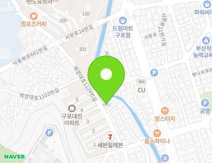 69 Baegyang-daero 1124beon-gil, Buk-gu, Busan, Republic of Korea Map
