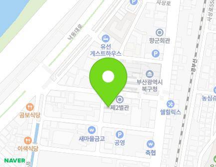 5 Nakdong-daero 1570beonna-gil, Buk-gu, Busan, Republic of Korea Map