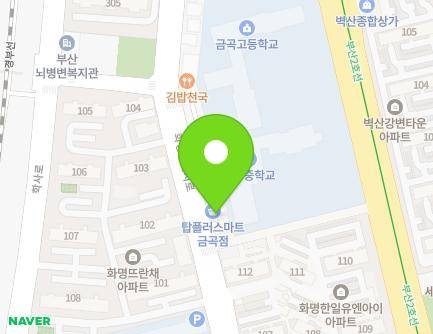 212 Hwamyeongsindosi-ro, Buk-gu, Busan, Republic of Korea Map