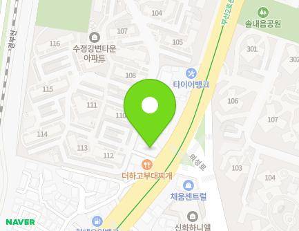 125 Geumgok-daero, Buk-gu, Busan, Republic of Korea Map