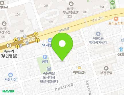 81-1 Uiseong-ro 115beon-gil, Buk-gu, Busan, Republic of Korea Map