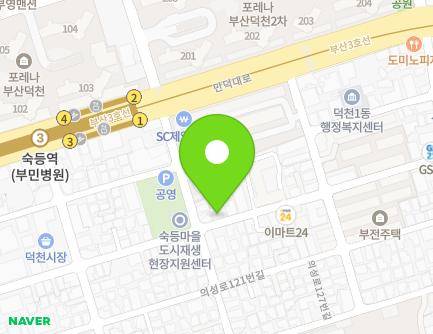 79 Uiseong-ro 115beon-gil, Buk-gu, Busan, Republic of Korea Map