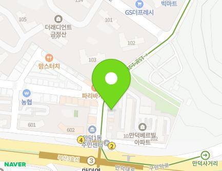 6-1 Mandeok 1-ro, Buk-gu, Busan, Republic of Korea Map