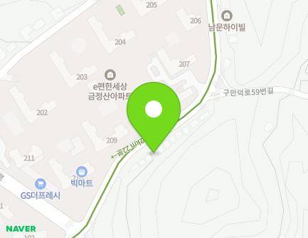 247 Sanghaksanbok-gil, Buk-gu, Busan, Republic of Korea Map