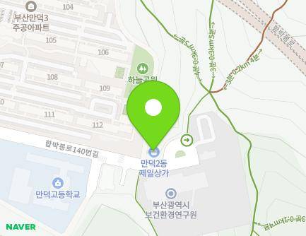 109 Hambakbong-ro 140beon-gil, Buk-gu, Busan, Republic of Korea Map