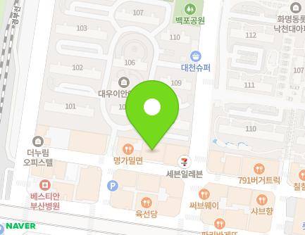 62 Geumgok-daero 303beon-gil, Buk-gu, Busan, Republic of Korea Map
