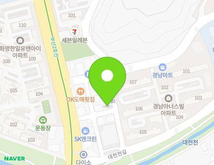 12 Yangdal-ro 8beon-gil, Buk-gu, Busan, Republic of Korea Map