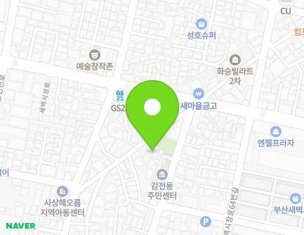 16-4 Saebyeoksijang-ro 56beon-gil, Sasang-gu, Busan, Republic of Korea Map