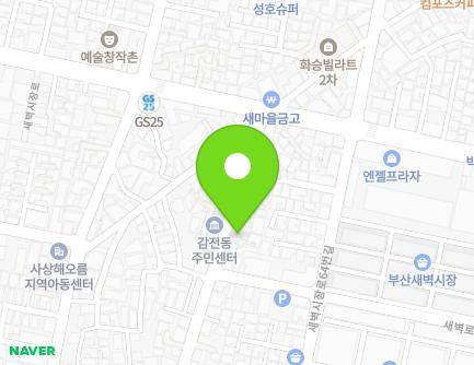 21 Saebyeoksijang-ro 56beon-gil, Sasang-gu, Busan, Republic of Korea Map