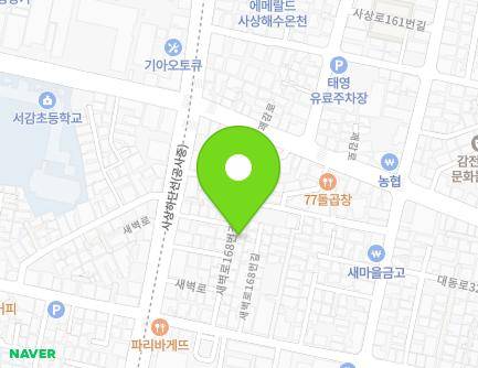11-18 Saebyeok-ro 168beon-gil, Sasang-gu, Busan, Republic of Korea Map