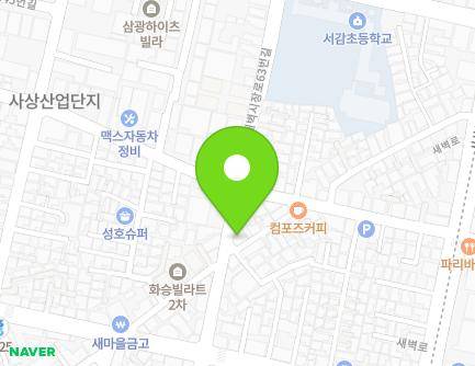 20 Saebyeoksijang-ro 63beon-gil, Sasang-gu, Busan, Republic of Korea Map