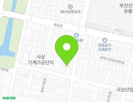 43 Saebyeoksijang-ro 29beon-gil, Sasang-gu, Busan, Republic of Korea Map