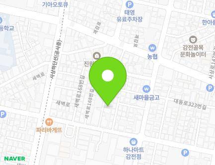 21-10 Saebyeok-ro 168beon-gil, Sasang-gu, Busan, Republic of Korea Map