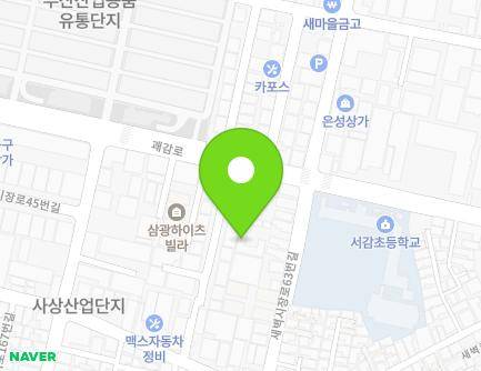 57 Saebyeoksijang-ro 63beon-gil, Sasang-gu, Busan, Republic of Korea Map