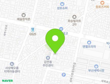 15 Saebyeoksijang-ro 56beon-gil, Sasang-gu, Busan, Republic of Korea Map