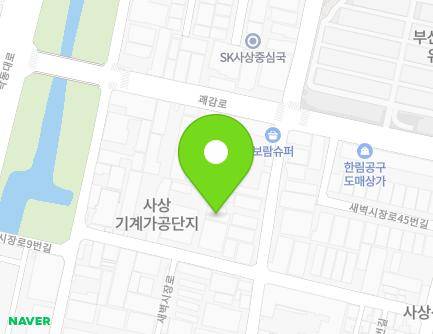 45-1 Saebyeoksijang-ro 29beon-gil, Sasang-gu, Busan, Republic of Korea Map