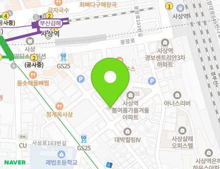 28-11 Sasang-ro 170beon-gil, Sasang-gu, Busan, Republic of Korea Map