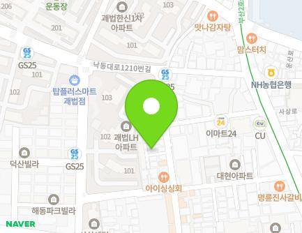 71-4 Gwangjang-ro 37beon-gil, Sasang-gu, Busan, Republic of Korea Map