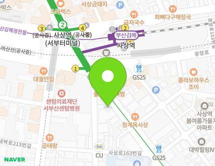 175 Sasang-ro, Sasang-gu, Busan, Republic of Korea Map