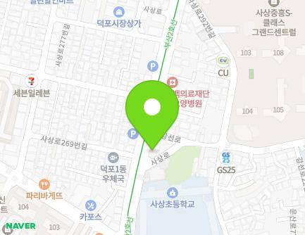 270 Sasang-ro, Sasang-gu, Busan, Republic of Korea Map