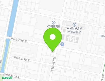 55 Samdeok-ro 45beon-gil, Sasang-gu, Busan, Republic of Korea Map