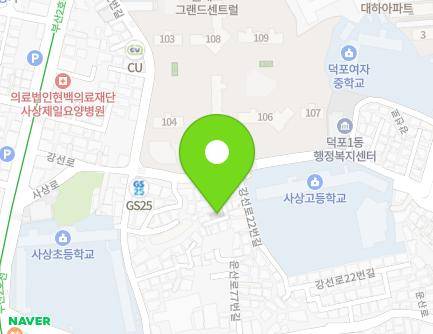 18-8 Gangseon-ro, Sasang-gu, Busan, Republic of Korea Map