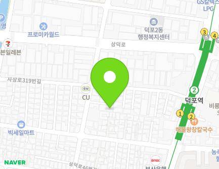 21-6 Samdeok-ro 46beon-gil, Sasang-gu, Busan, Republic of Korea Map