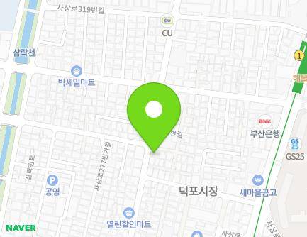 51 Samdeok-ro 46beon-gil, Sasang-gu, Busan, Republic of Korea Map