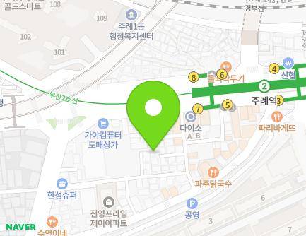 268-18 Gaya-daero, Sasang-gu, Busan, Republic of Korea Map