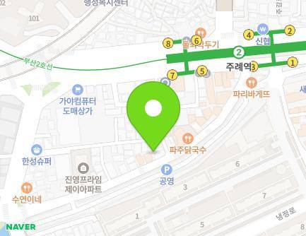 36 Gaya-daero 282beon-gil, Sasang-gu, Busan, Republic of Korea Map