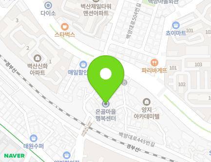 124-5 Baegyang-daero 445beon-gil, Sasang-gu, Busan, Republic of Korea Map