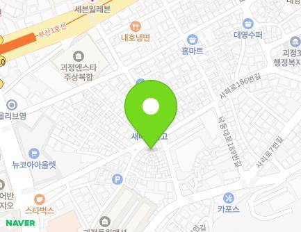34-1 Saha-ro 186beon-gil, Saha-gu, Busan, Republic of Korea Map