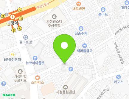20 Saha-ro 186beon-gil, Saha-gu, Busan, Republic of Korea Map