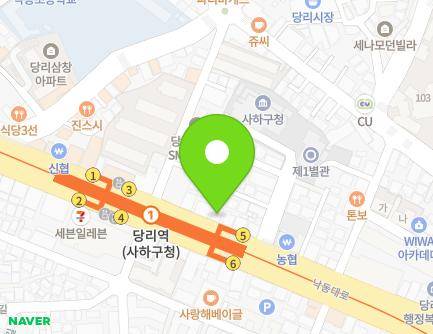 402-1 Nakdong-daero, Saha-gu, Busan, Republic of Korea Map