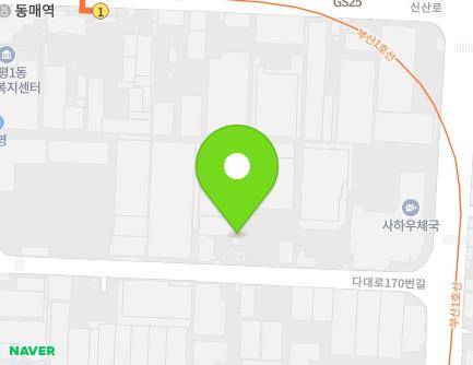 18 Dadae-ro 170beon-gil, Saha-gu, Busan, Republic of Korea Map