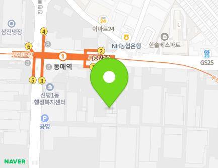174 Sinsan-ro, Saha-gu, Busan, Republic of Korea Map