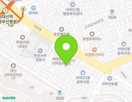 36 Daeyeong-ro 38beon-gil, Seo-gu, Busan, Republic of Korea Map
